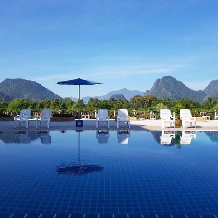 Simon Riverside Hotel Vang Vieng Extérieur photo