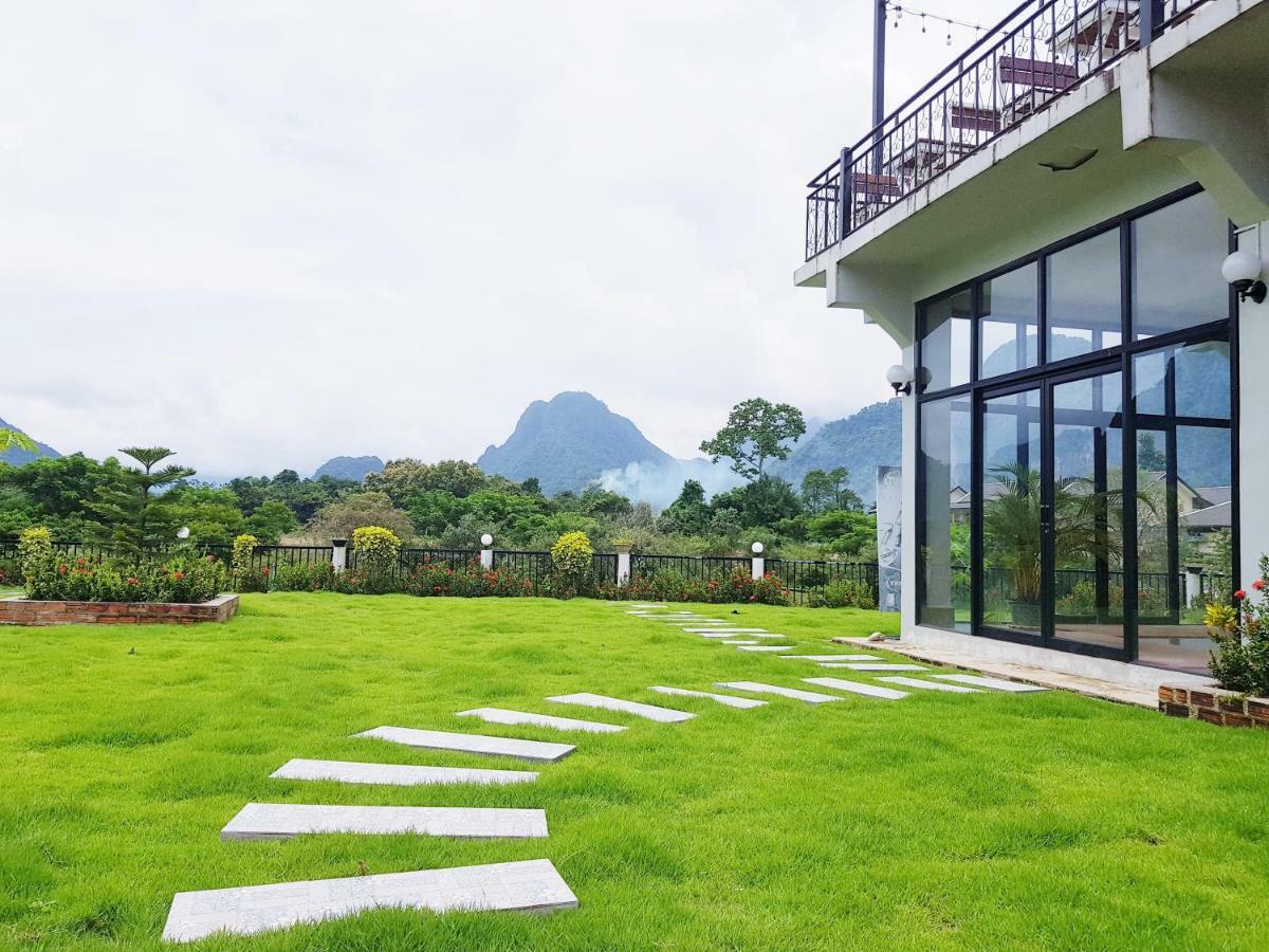 Simon Riverside Hotel Vang Vieng Extérieur photo